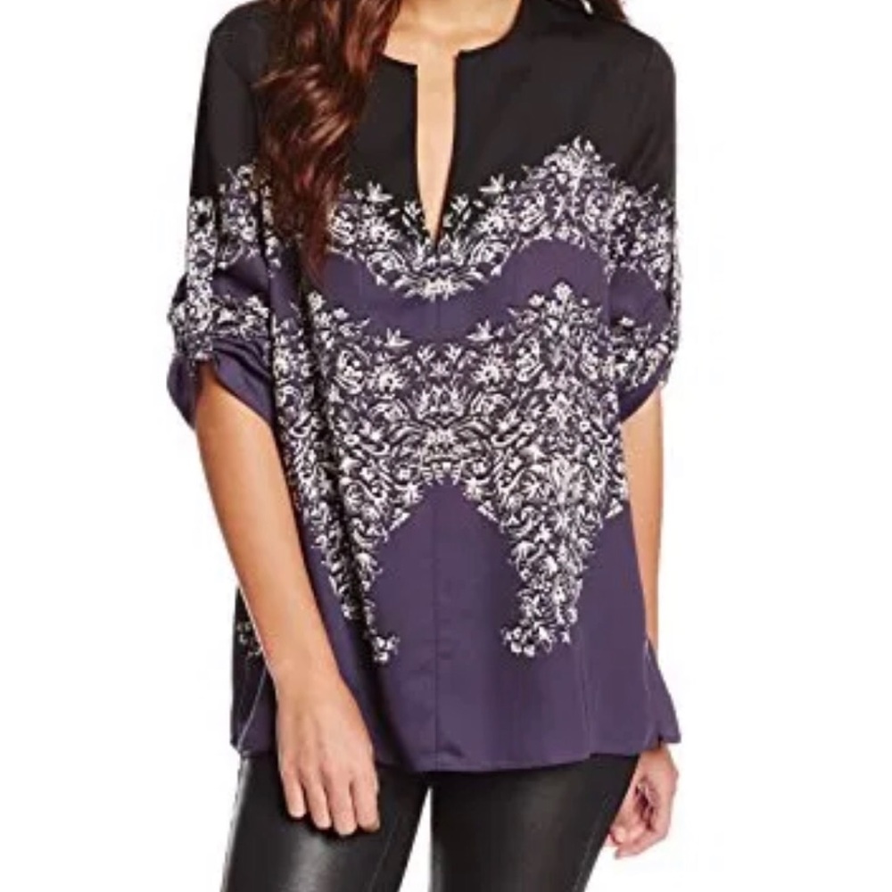 NWT Haida Printed Blouse